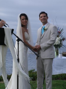 At the alter