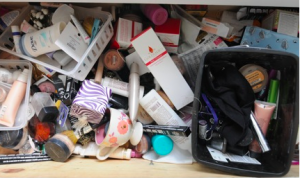 makeup drawer