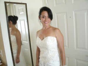 close up of lace front