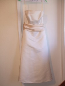 front of cocktail dress